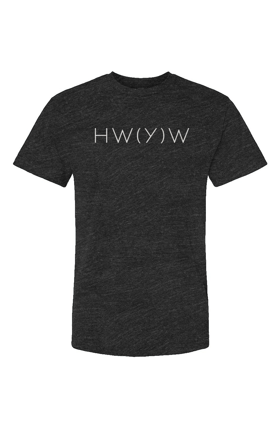 Eco Heavyweight Tee HWYW - left sleeve His will, (y)our work