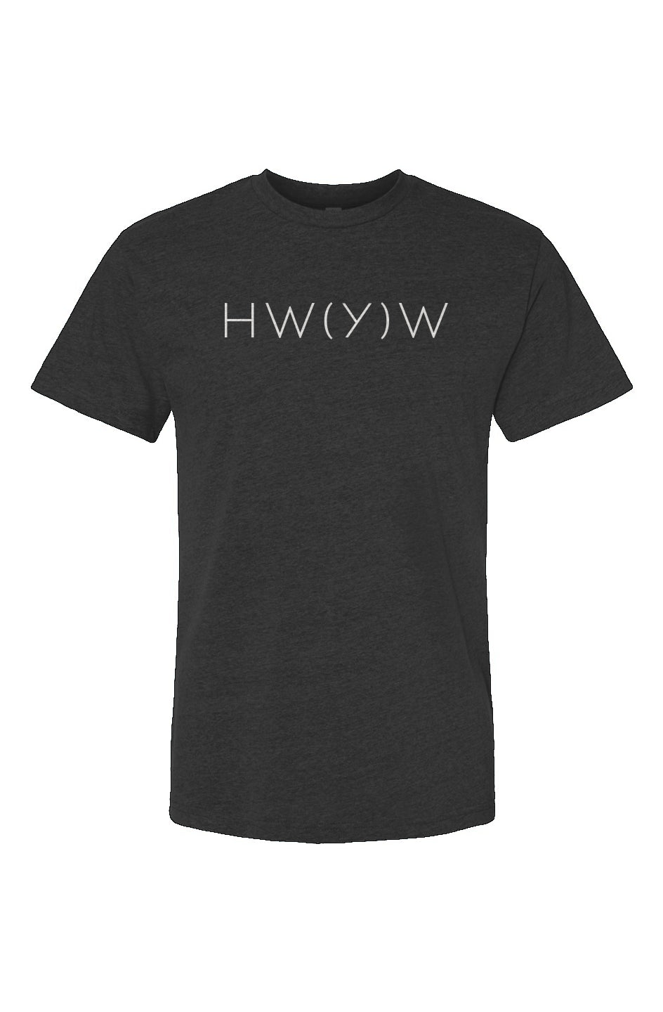 Eco Heavyweight Tee HWYW - left sleeve His will, (y)our work